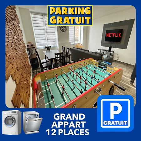22 Chic & Cosy Grand Appart 92M2 Parking Gratuit Hypercentre Netflix Saint-Etienne  Bagian luar foto