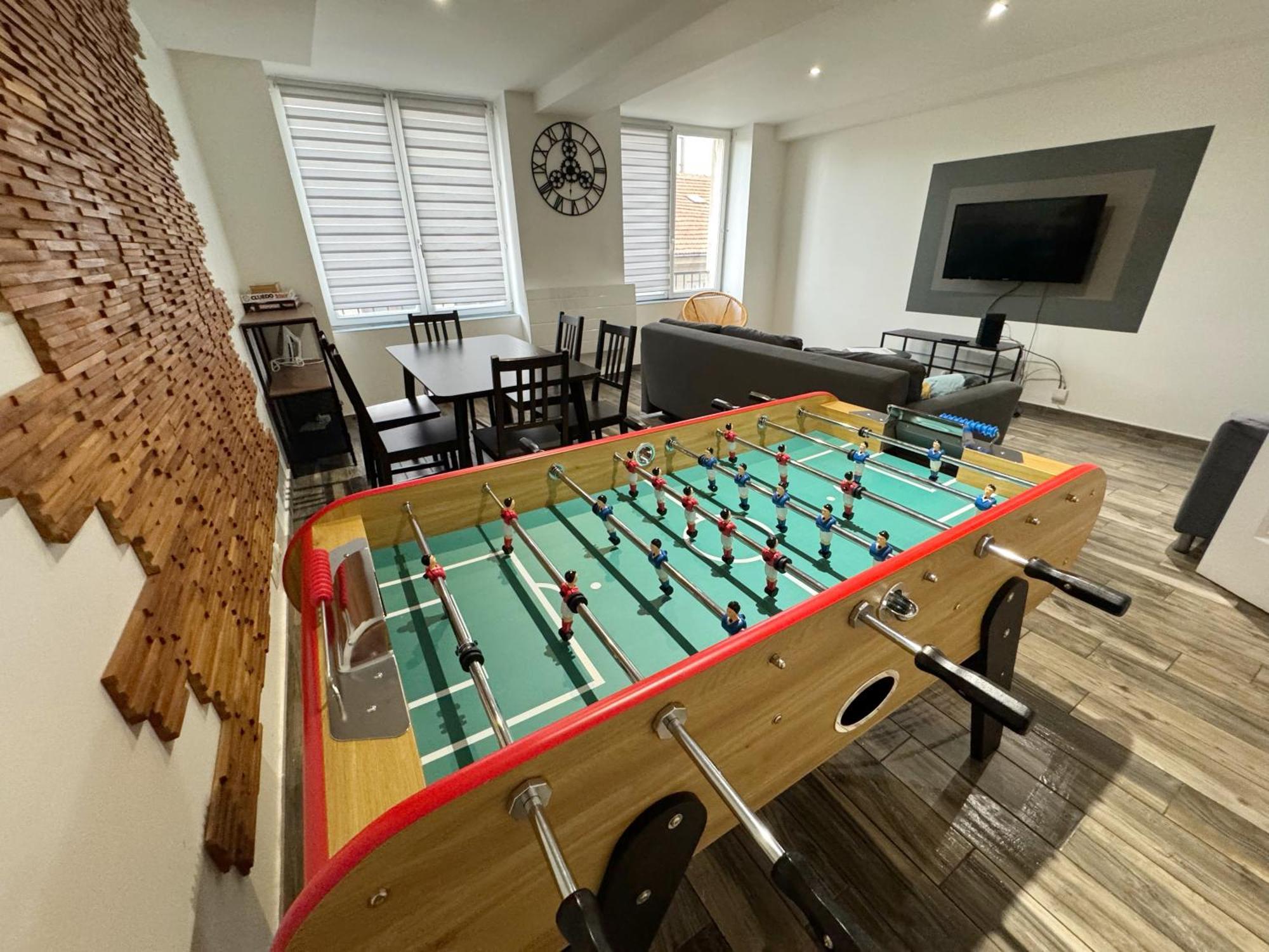 22 Chic & Cosy Grand Appart 92M2 Parking Gratuit Hypercentre Netflix Saint-Etienne  Bagian luar foto